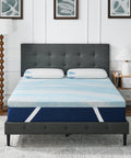 Cool-Cloud-Supreme-Topper-on-bedroom-mattress