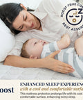 Enhanced Sleep Experience with a cool and comfortable surface