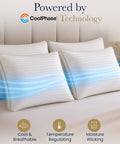 cooling pillows for hot sleepers temperature regulating moisture wicking down alternative
