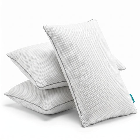 Pure Elegance® Memory Foam and Fiber Blend Bed Pillows (2-Pack)